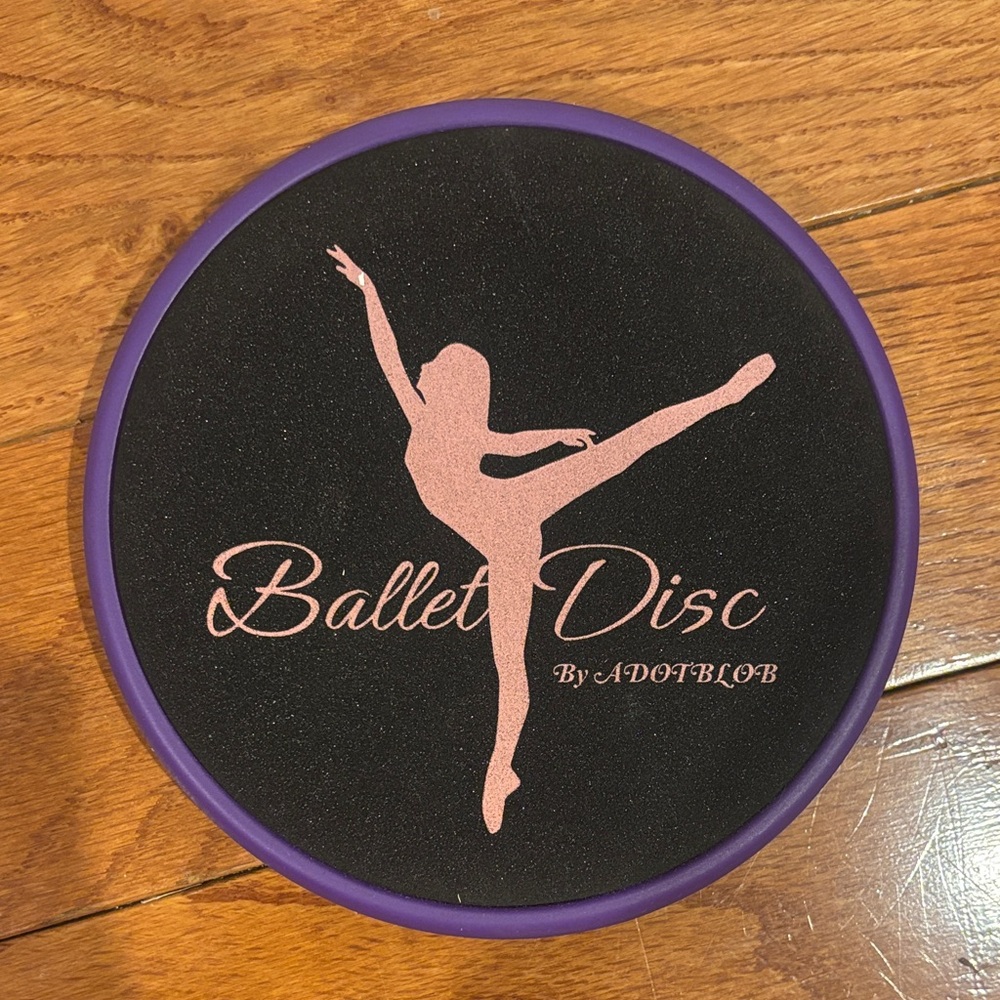 Purple Ballet Disc by Adotblob
